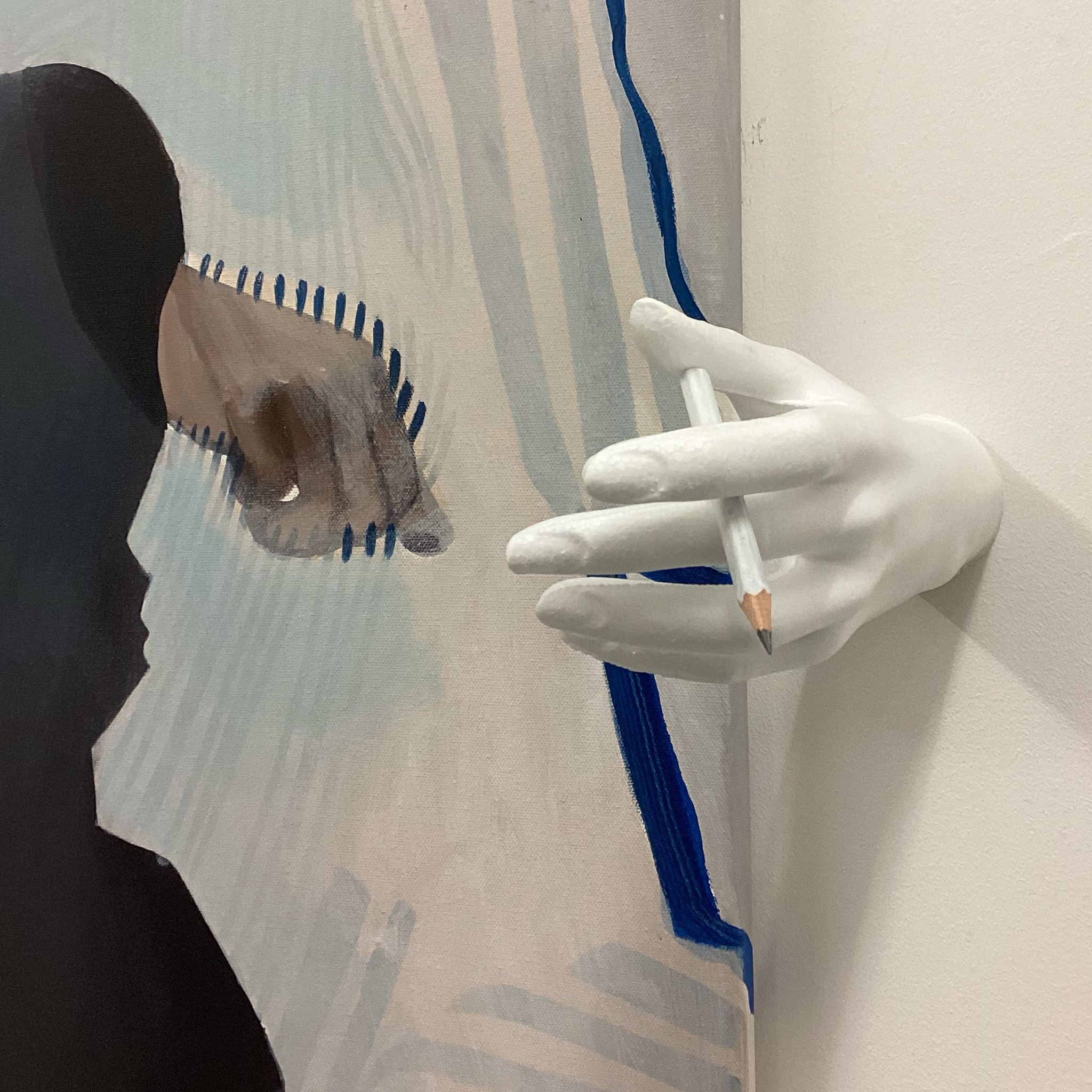 Art is highly addictive,detail, Nicole Wogg, 2023